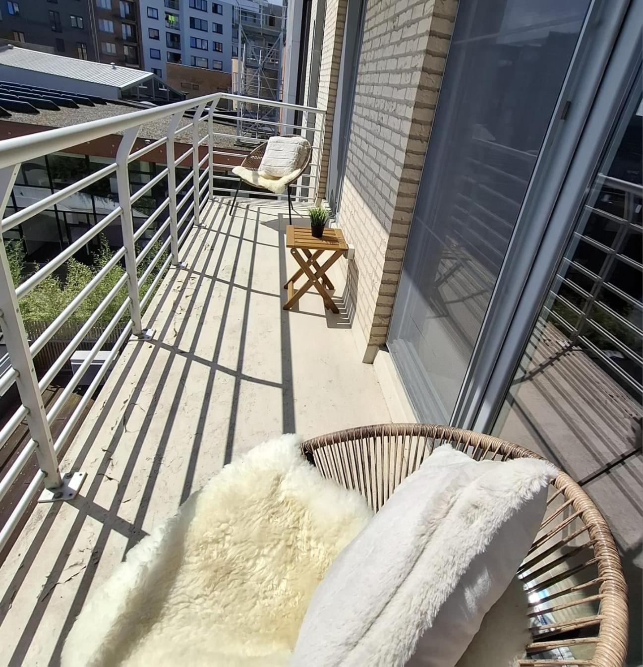 Luxueus, Ruim Appartement Op 350M Van Het Strand Oostende Buitenkant foto
