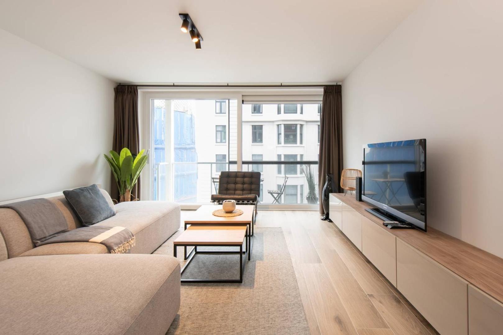 Luxueus, Ruim Appartement Op 350M Van Het Strand Oostende Buitenkant foto