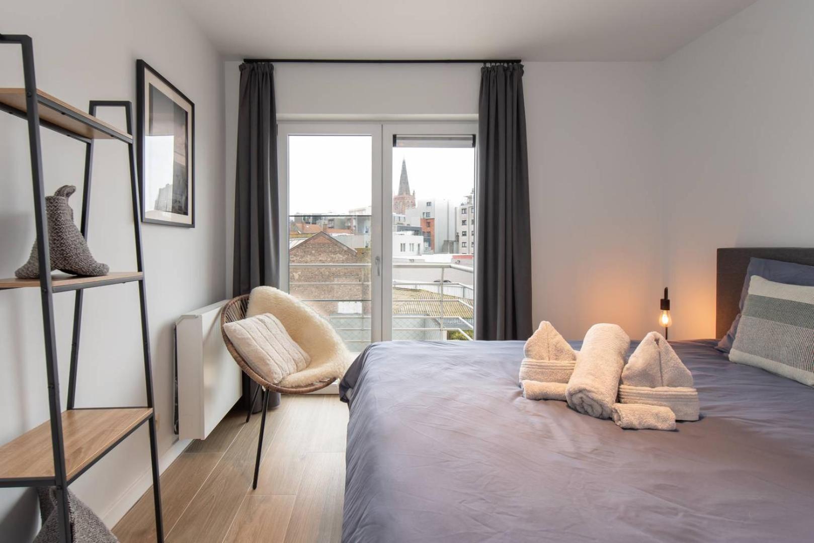 Luxueus, Ruim Appartement Op 350M Van Het Strand Oostende Buitenkant foto
